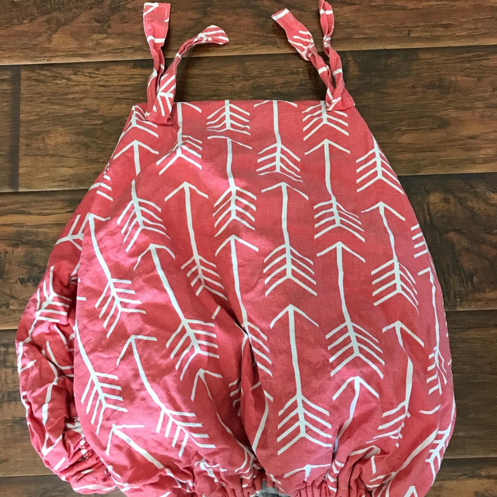 Minky car seat cover